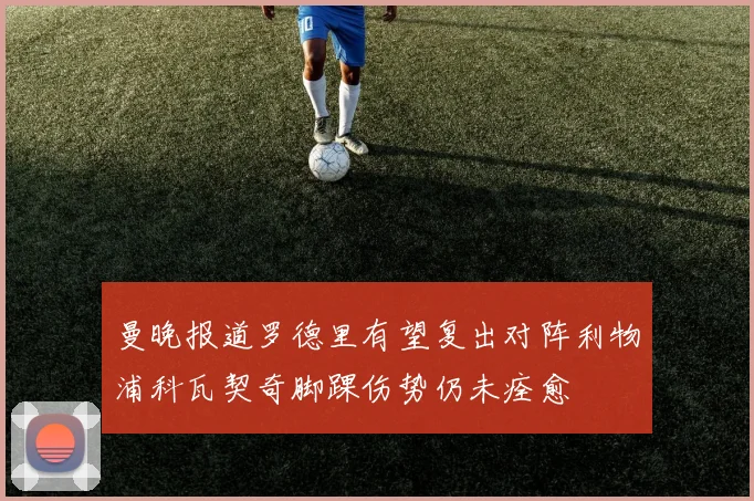 曼晚报道罗德里有望复出对阵利物浦科瓦契奇脚踝伤势仍未痊愈